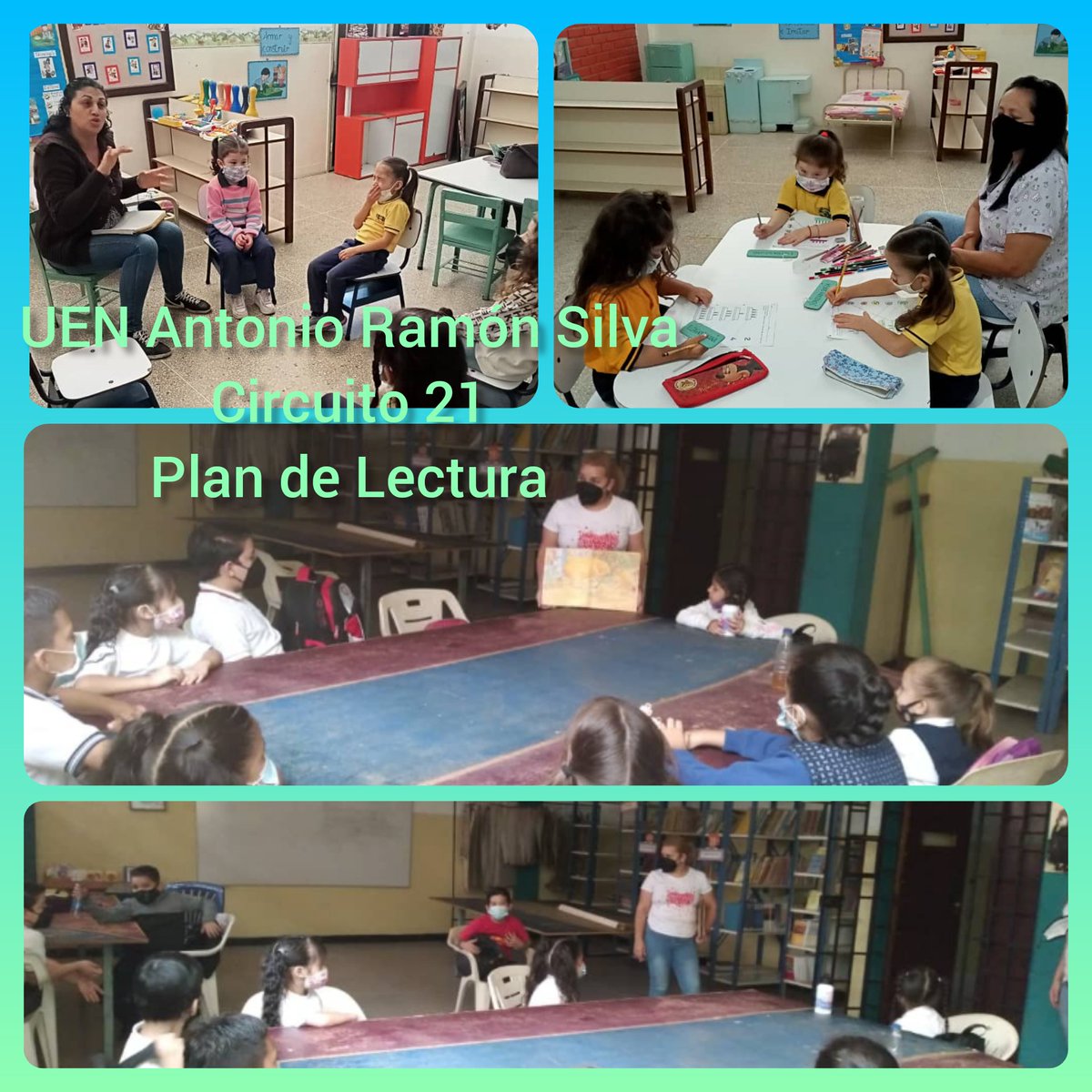 anrasil's tweet photo. En el marco de la celebración del día del libro, promoción de diversas estrategias para incentivar el hábito por la lectura y la escritura. Educ. Inicial: escuchando adivinanzas. Educ. Primaria: compartiendo lecturas del Libro Cardenalito. @MPPEDUCACION https://t.co/bJNZ5JsCds