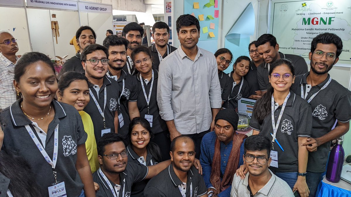 kdranghu's tweet photo. Glad to be part of @mgnf_telangana  team interaction with @SriKrishnaLavu  &amp; @DrShantaThoutam @ IMPULSE by @balavikasa_ngo on Social Entrepreneurship &amp; Skilling in district
#MGNF in #Yadadri
@MSDESkillIndia 
@PibSkill 
@Collector_YDR 
@ACLB_Yadadri 
@dee_yadadri 
@IIM_Udaipur https://t.co/unsHBeoQWE