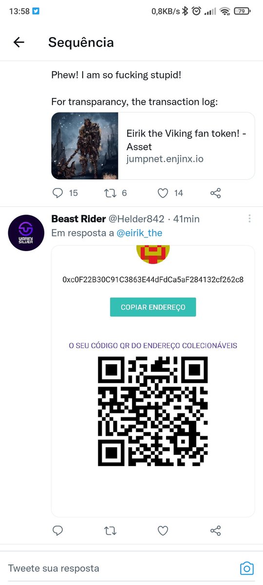 Helder842's tweet photo. @eirik_the I did nota receive 😔 https://t.co/ctBSRpa8yh