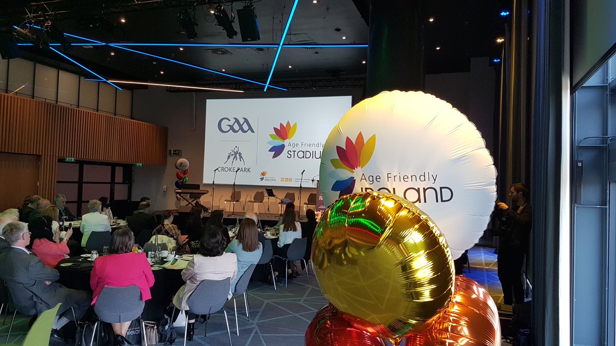CrokeParkEvents's tweet photo. The @AgeFriendlyIrl conference in the Hogan Suite - the stadium is buzzing with energy and people this week #backtoliveevents https://t.co/gwQovJJduP