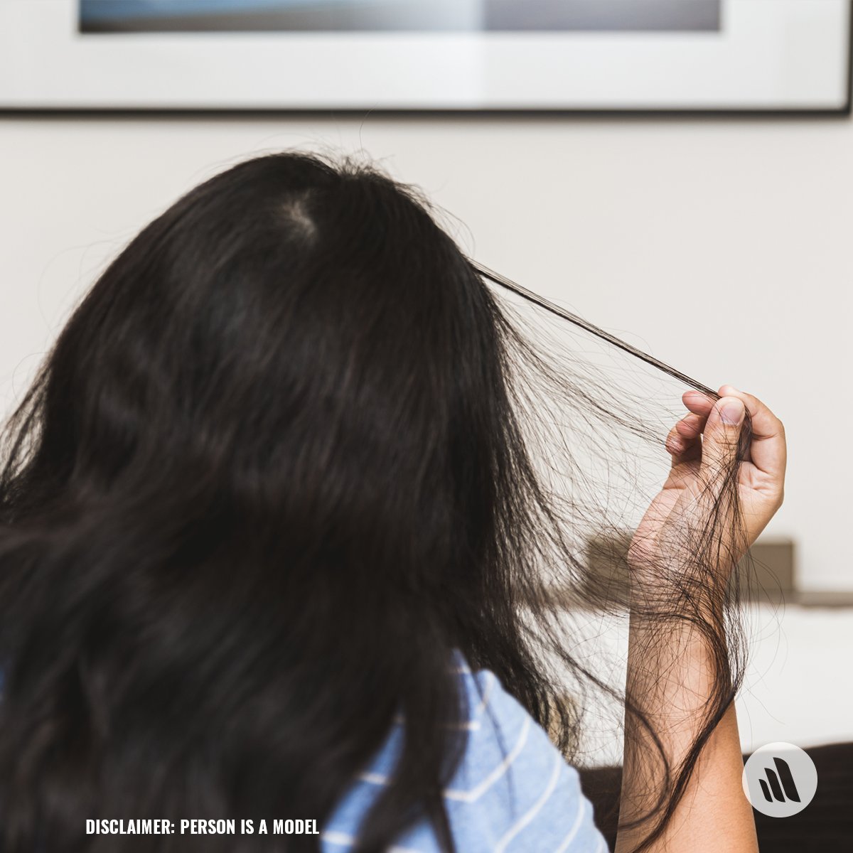 Pulling long haired