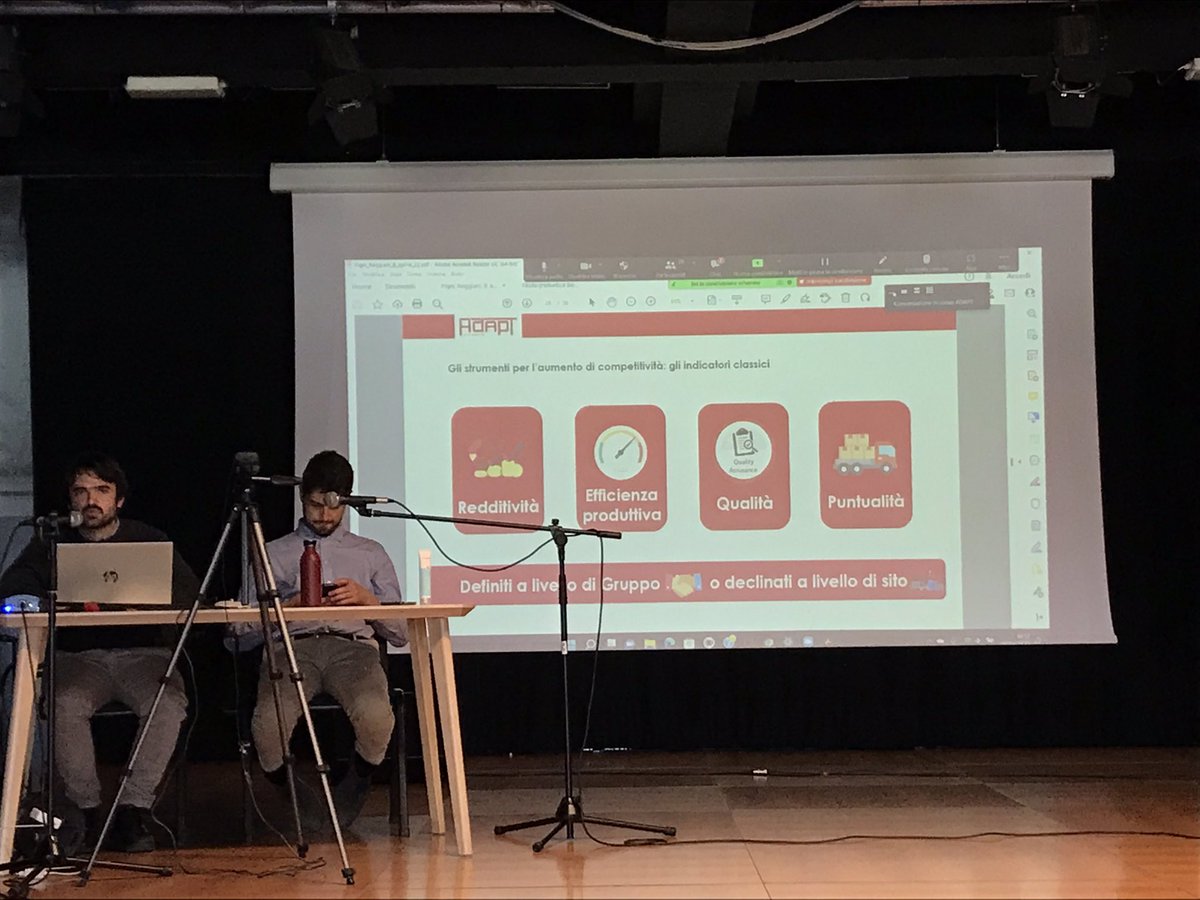 🟡Redditività
🟢Efficienza produttiva
🔴Qualità
🟠Puntualità

I cluster principali del #pdr per l’aumento di #competitività delle #imprese e il #coinvolgimento dei dipendenti.