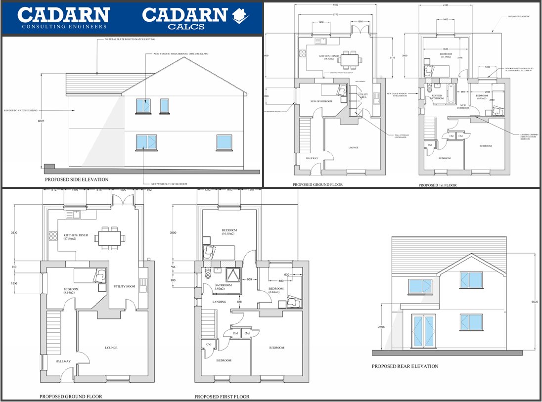 Our client <a href="/adrataicyf/">Adra Tai Cyf</a> recently commissioned Cadarn to provide designs for a bundle of property adaptations.

Our Architectural team worked closely with the end-users and Occupational Therapist to ensure requirements have been met along with all the current design requirements.