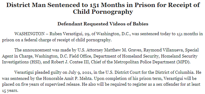 mikedebonis's tweet photo. Whoever was writing the script for yesterday was working overtime: As KBJ was getting confirmed, a judge on her old court was sentencing a former RNC and Senate GOP aide for, yes, trading child porn. https://t.co/zaDqILNdiu