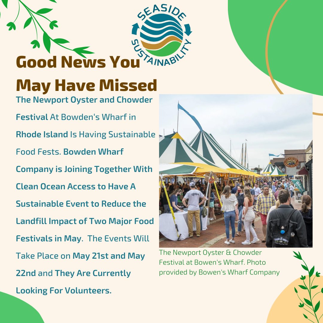 seasusinc's tweet photo. Everyday May Not Be A Good Day, But It Is Important To Find The Good In Every Day☀️. Hopefully This Weeks Good News Can Be a Highlight Of Your Day 🌎💚
#SeasideSustainability #Sustainability #Environment #SaveOurPlanet #GoodNews #Recycle #Reduce #PlasticFree #LimitWaste #Plastic https://t.co/NabgBs621A