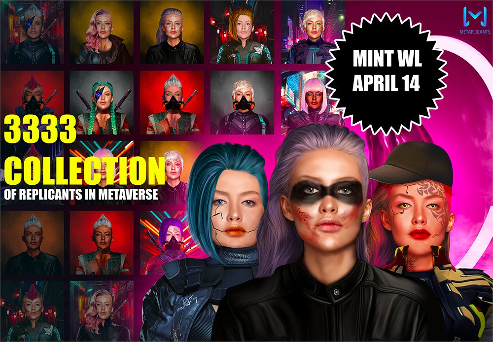 MetaJuliaNft (@metaplicant) on Twitter photo <a href="/metaplicant/">MetaJuliaNft</a>
Presale will take place on April 14!
There are still places WL available, for those who love art
join discord.gg/989VTDkxQZ
stay tuned
#NFT #NFTs #NFTgiveaway #NFTdrop #P2E #Nftarts <a href="/metaplicant/">MetaJuliaNft</a>
Presale will take place on April 14!
There are still places WL available, for those who love art
join discord.gg/989VTDkxQZ
stay tuned
#NFT #NFTs #NFTgiveaway #NFTdrop #P2E #Nftarts