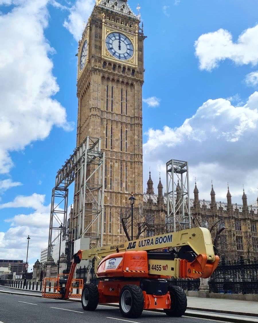One of our JLG Boom Lifts were spotted working on the maintenance of the one and only, Big Ben in London! 🇬🇧 If you’re looking for a reliable Powered Access Solution for your site, give us a call today and speak to one of our experts 🤝 📞 0800 865 4455
