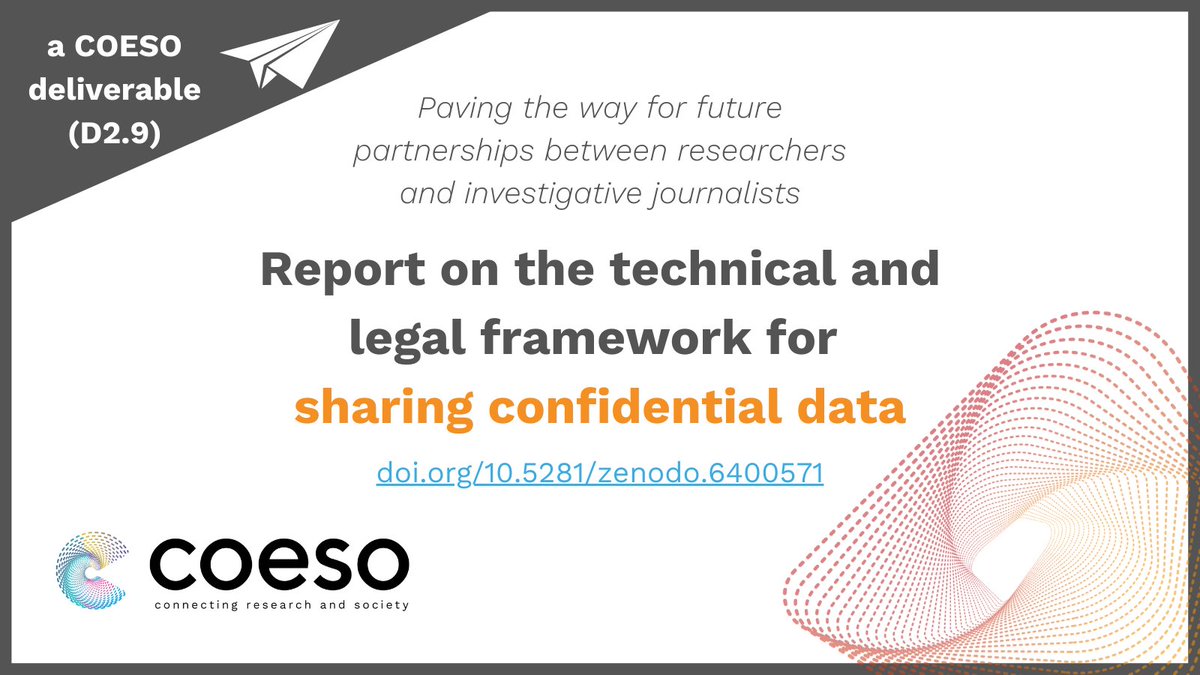 COESOEU's tweet photo. #COESO partners @irpinvestigates and @Crimetech2015 discuss aspects of #SensitiveDataSharing between #researchers &amp; #InvestigativeJournalists to investigate criminal behavior, improve transparency and prevent inequality and illicit activities. 

 Read: https://t.co/Rwsp4Wvdk9 https://t.co/YiY4YoIHzP