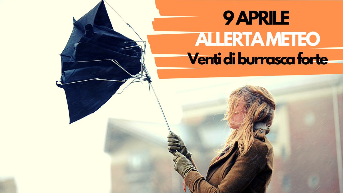 ALLERTA METEO 🟠
VENTO FORTE ANCHE IL 9 APRILE
Previsti venti di burrasca moderata o forte che tenderanno poi ad estendersi, in mattinata, all’intera regione. 

➡️ Tutte le info qui: 
comune.fidenza.pr.it/avviso/lallert…