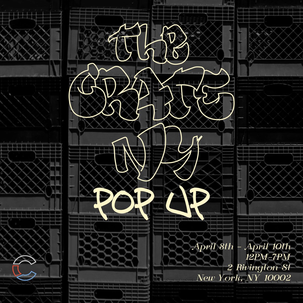 theCRATEny's tweet photo. POP-UP THIS WEEKEND 2 RIVINGTON ST 
APRIL 8-10 #theCRATEny #NYC #SOVA https://t.co/PYjpbiOMbb