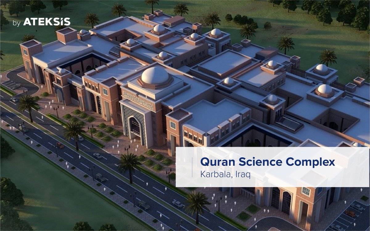 ateksis's tweet photo. Irak’ın Kerbela bölgesinde bulunan Quran Science Complex’in Profesyonel Ses ve Görüntü, AV Otomasyon Sistemi ATEKSİS tarafından hayata geçirilmiştir.
Daha fazla proje için!
https://t.co/Lpvse1vbTu
#ProfessionalAudioVideo #AVAutomationSystem #QuranScienceCenter https://t.co/1Qj2FDC9Ji