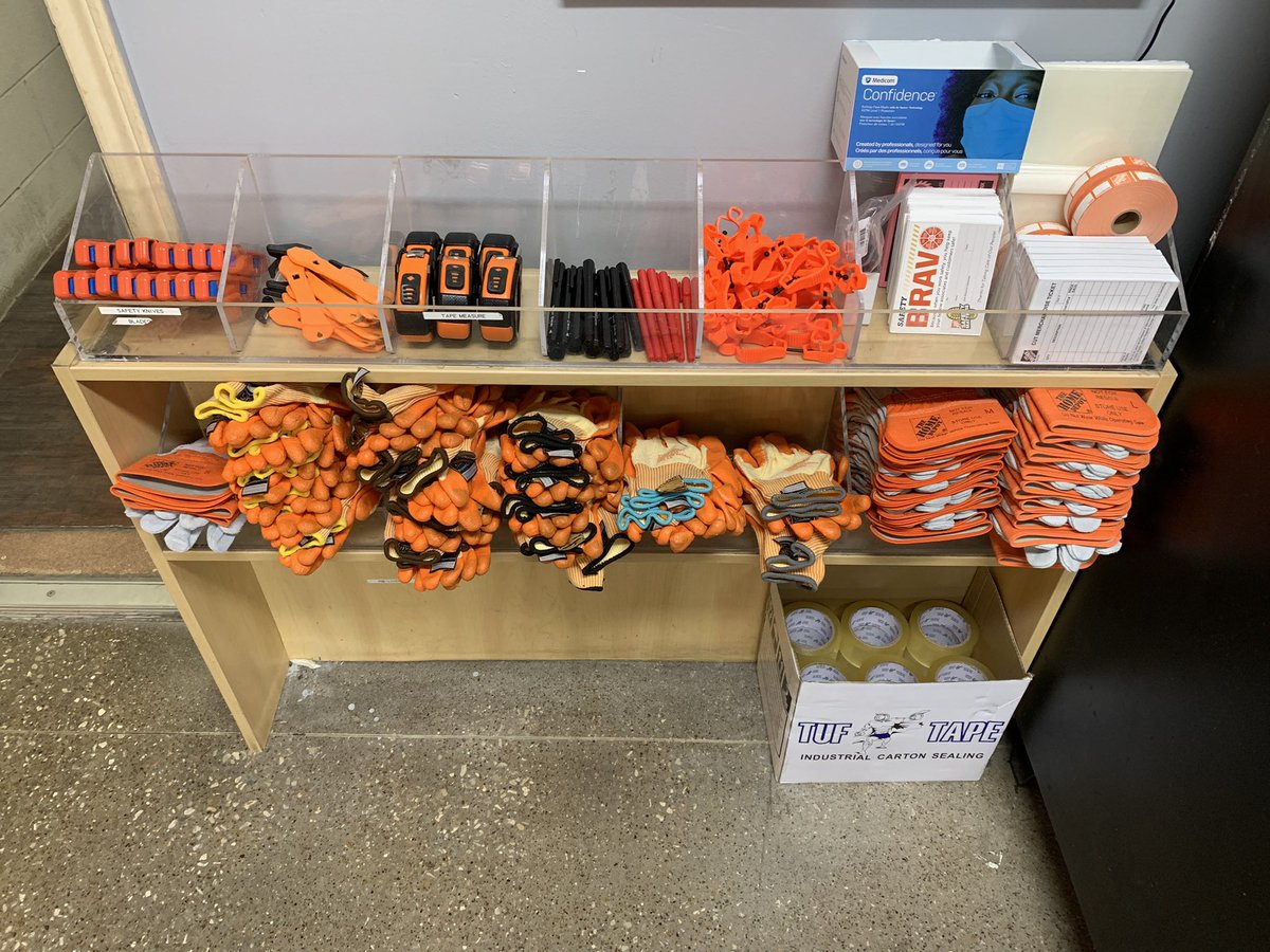 Nothing better than a fully stocked PPE Station!!!