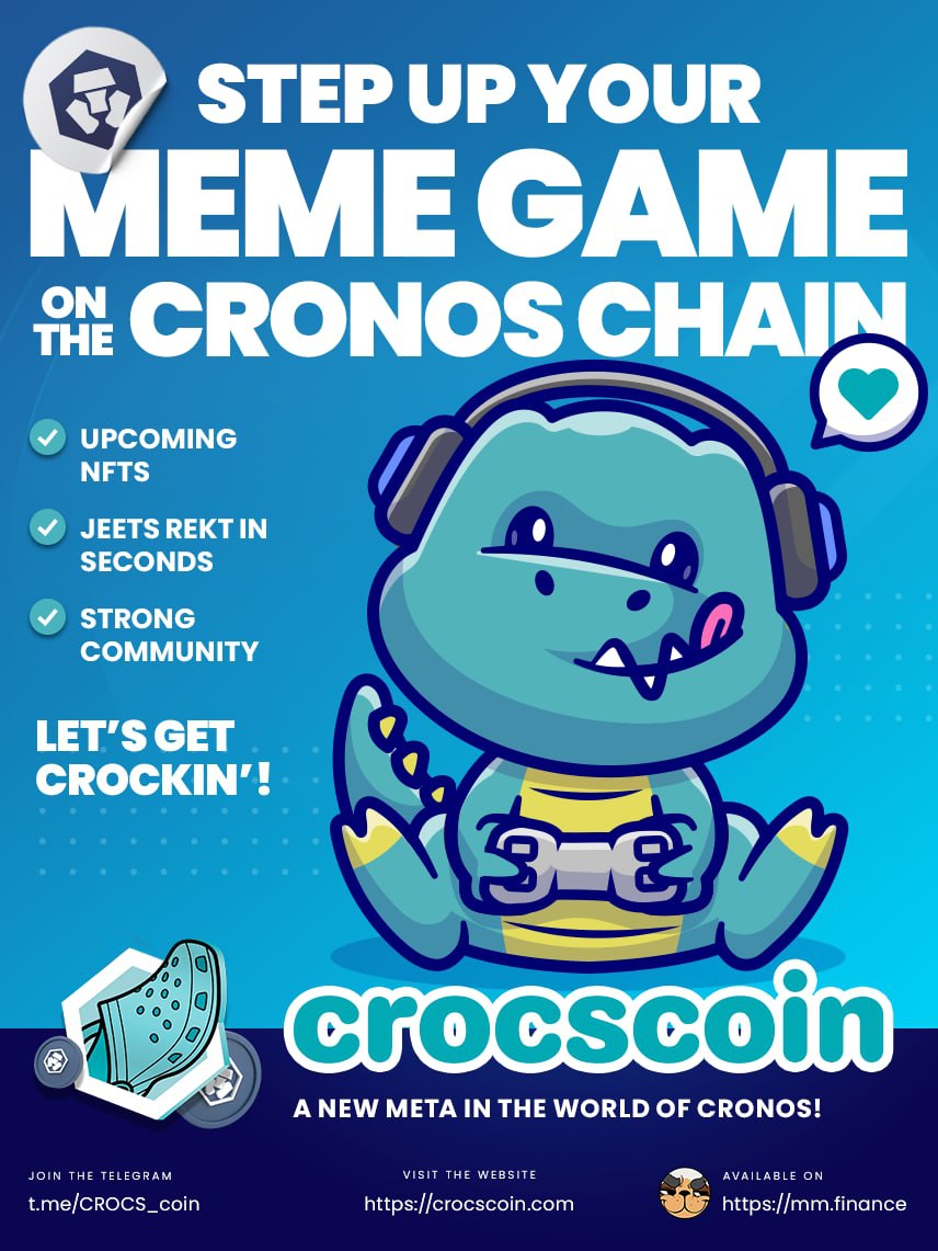 crocscoin's tweet photo. community support is so strong, we feel you, our CROCS has a big family ❤❤❤

#cronos https://t.co/YK697B2av2