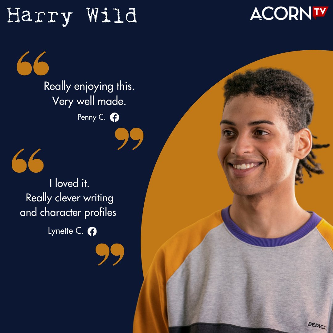 AcornTVUK's tweet photo. Viewers are going wild for Harry! Have you discovered the show yet?  ➡️ https://t.co/3tfCws34Mb 🔍🕵️‍♀️ https://t.co/DYjmGushcZ