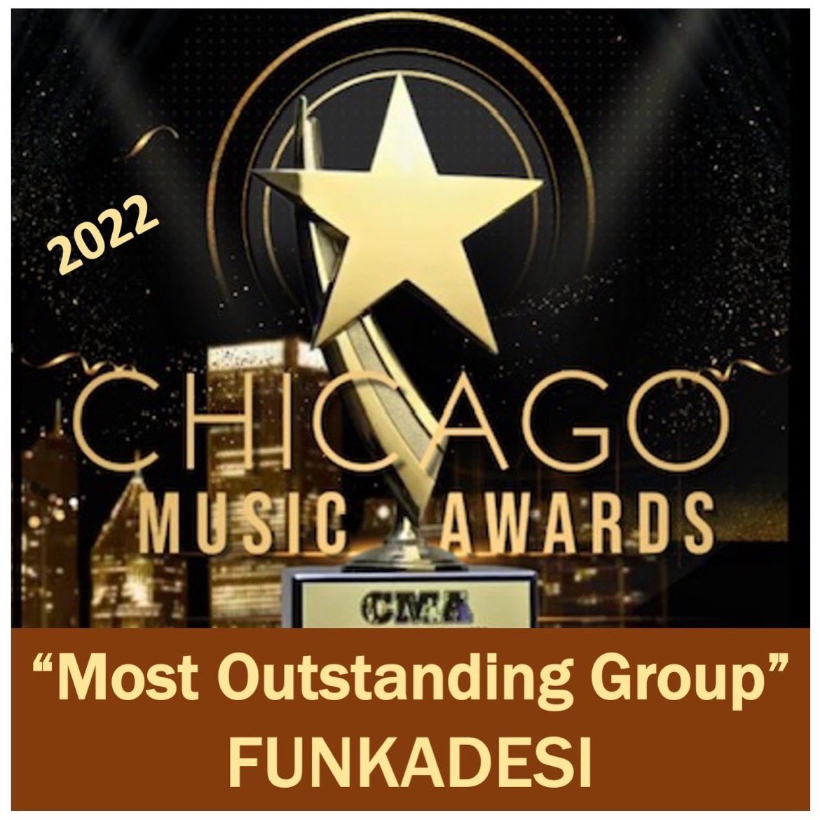 Truly grateful to the city of Chicago for over 25 years of opportunity and support. We are luckily to be able to share our passion for music and how it bridges cultures, promotes tolerance, and awareness. Thank you to my band brothers and sisters who have been my second family.