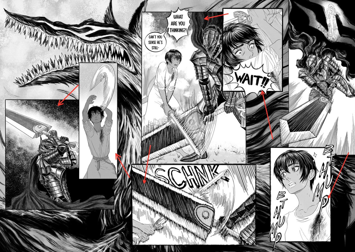 alguém sabe? #berserk #casca #griffith #guts