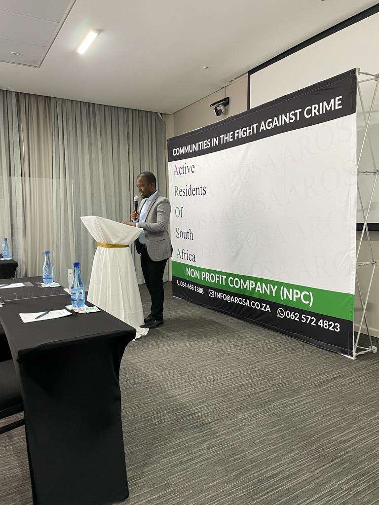 AROSA_NPC's tweet photo. AROSA COMMUNITY SAFETY PROGRAM LAUNCH
Scenes from #ArosaCommunitySafetyProgramLaunch happening at @Riversidehotel9 in Durban.
#AROSA #CommunitySafetyProgram #CommunitySafetyMobileApp #SaferNeighbourhoods #CCTV #SaferStreetsSouthAfrica #StopCrimeSA #CrimeAwareness https://t.co/RvLcPmzYBQ