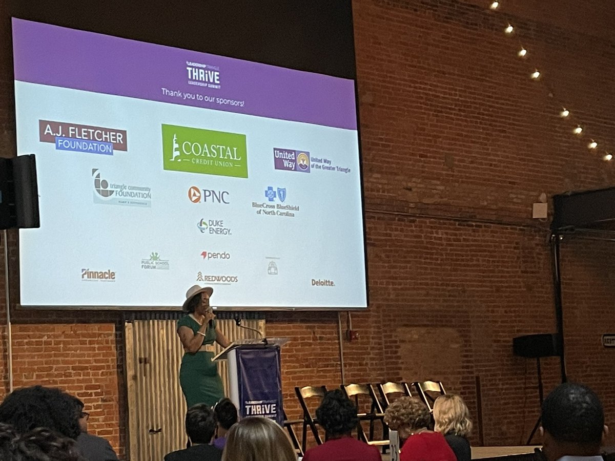 Exciting to be back together at #ltthrive22! <a href="/TriComFdn/">Triangle Community Foundation</a>