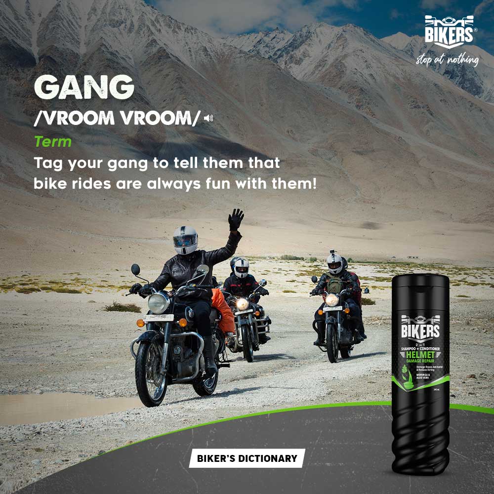 bikersformen's tweet photo. Tag your gang and ask them about today's ride schedule! ๐ค๐
Donโt forget to carry your Biker buddy: https://t.co/giC1XGVd91 ๐
#BikersDictionary #BikersForMen #StopAtNothing #ShampooRange #HelmetDamageRepair #ShampooWithConditioner #BikersGroomingRangeForMen #MenHairCare https://t.co/2lTOgRQF7X