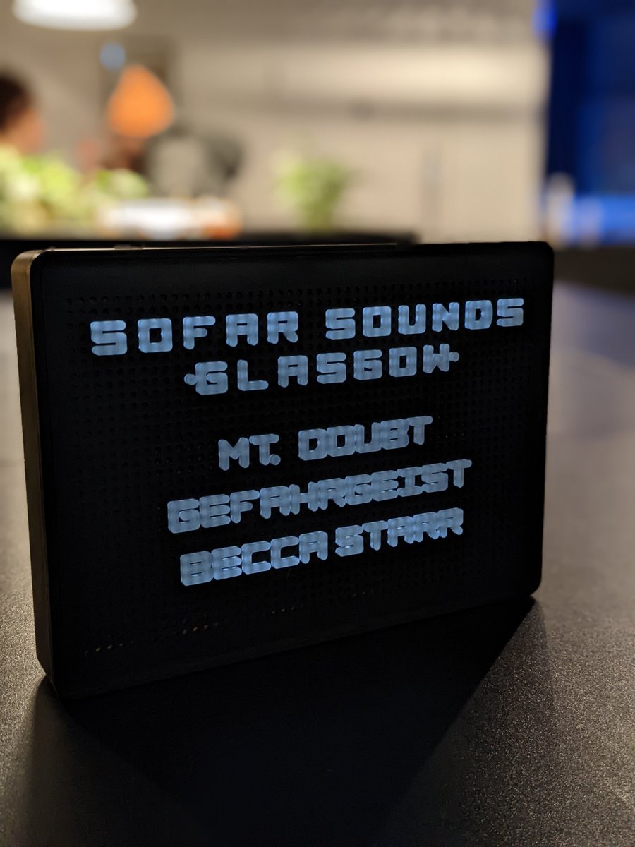 SofarGlasgow's tweet photo. A great show last night. Thanks to #UsVThemCoffee for having us and our three wonderful acts: @MtDoubt, @gefahrgeist and @thebeccastarr!
π
May dates announced soon, keep yer eyes peeled! π
#sofarsounds #sofargla #glasgow #livemusic https://t.co/Hhd3A6CPo3