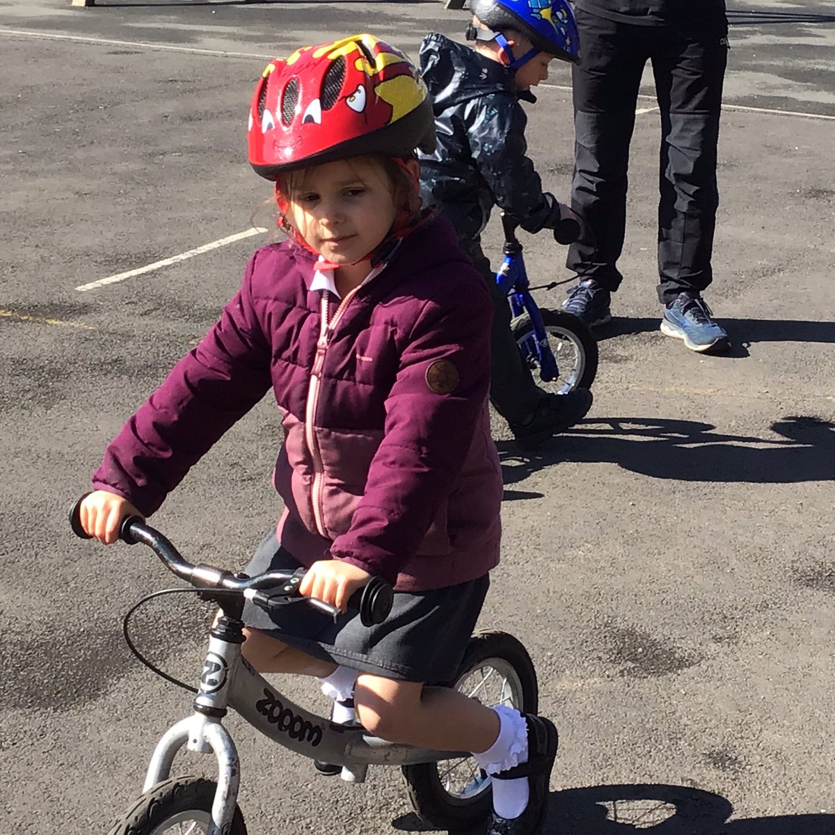 StrettonStMatts's tweet photo. Class R had a great time doing Bikeability. They practised balancing and weaving in and out of the cones. They had the chance to ride a two wheeler bike and they were and all fab. They enjoyed receiving their certificates.#SSM #SSMReception #SSMPhysicaldevelopment https://t.co/x2E1cVWbwJ