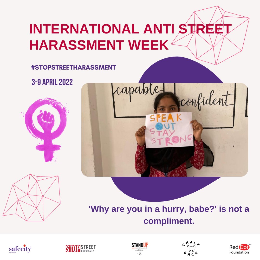 TheSafecityApp's tweet photo. It’s not a compliment, it’s harassment.

Let’s understand the difference between the two, together. 

#antistreetharassment #StopStreetHarassment #ASHweek

#survivor #women #rapeculture #equality #violenceagainstwomen #abuse #womenempowerment #reddotfoundation #safecity https://t.co/obxm5s08Wp
