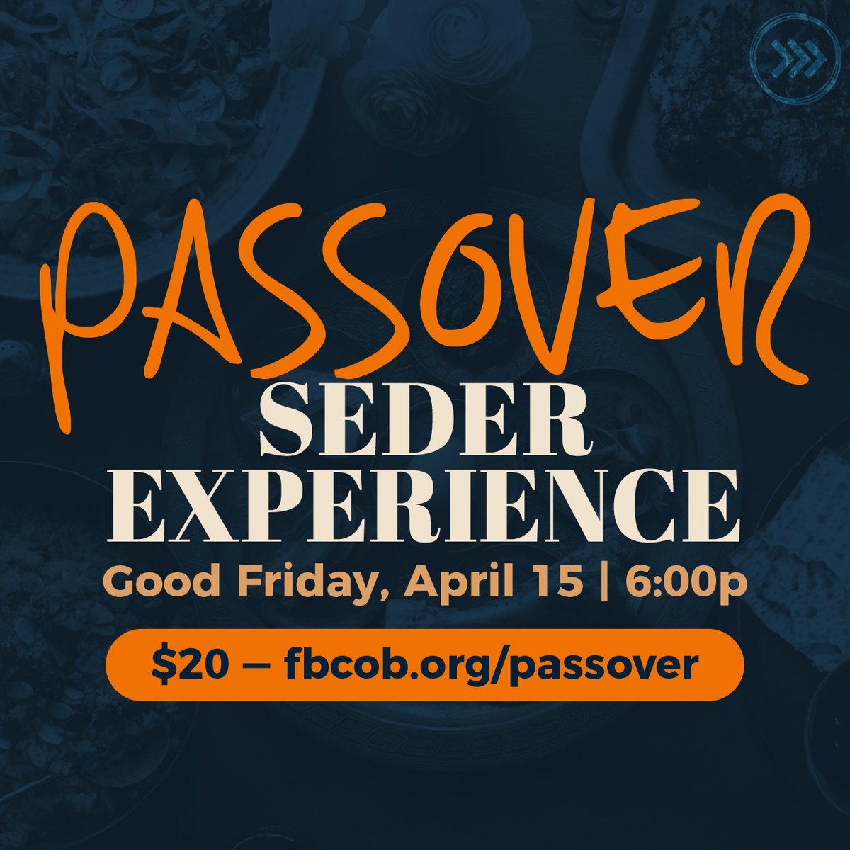 FBCOB's tweet image. TODAY is the last day to register for the Passover Seder Experience. Sign up here &amp;gt; fbcob.org/passover/