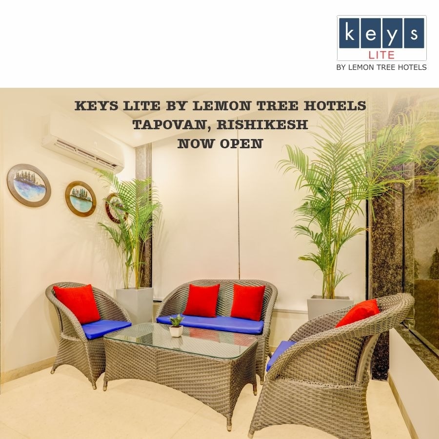 LemonTreeHotels's tweet photo. #KeysLite by #LemonTreeHotels #Tapovan #Rishikesh is all set to welcome you.
The hotel offers 38 smart rooms, a multi-cuisine coffee shop, a conference area, a rejuvenating spa.
Inaugural offer starting at INR 2,999* plus taxes.
For bookings: https://t.co/5y2mSXXjmF
#KeysHotels https://t.co/wEw90FwkMh