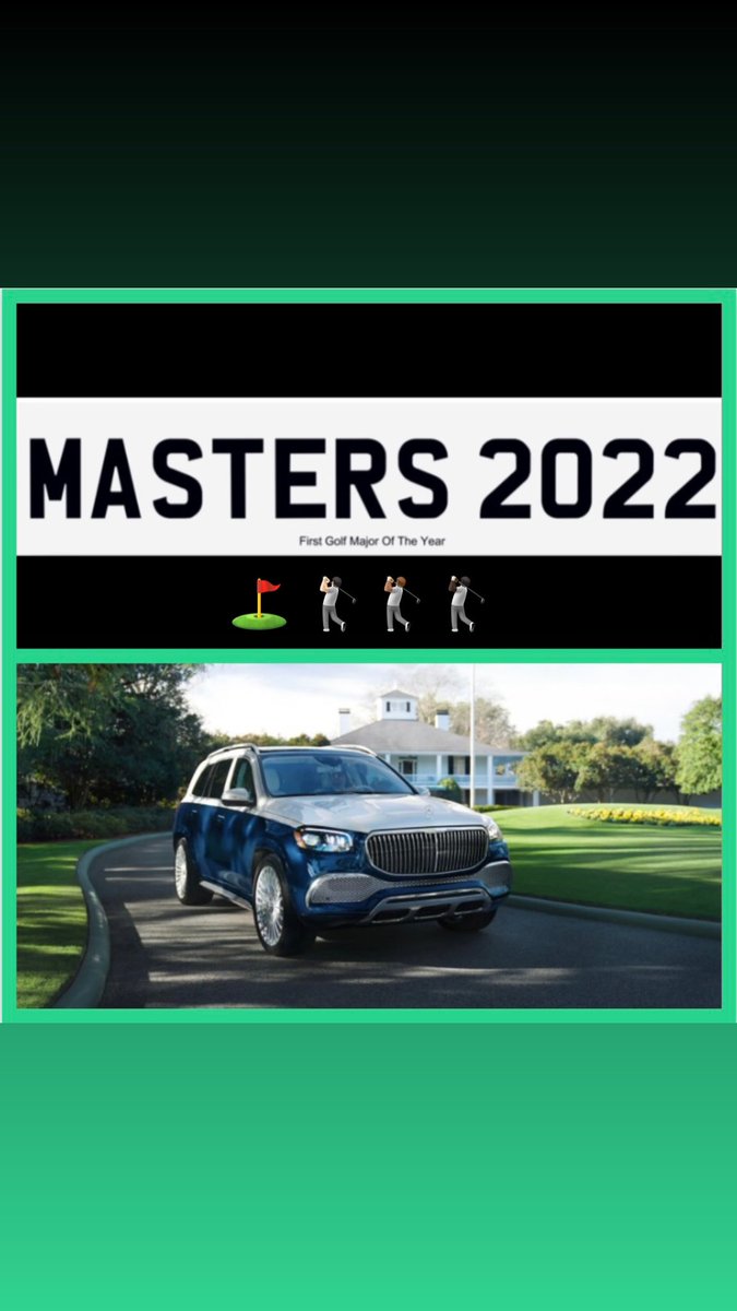 IndividualPlate's tweet image. The First #golf Major Of The Year #themasters