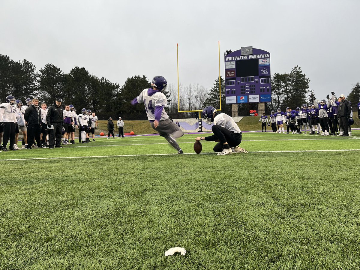 WarhawkFootball's tweet photo. Scenes from this morning’s practice https://t.co/Ek3eGhdCbN