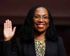 ChloeForJudge's tweet photo. Congratulations to Ketanji Brown Jackson on becoming the newest member of the Supreme Court! 

#KetanjiBrownJackson #KetanjiBrownJacksonconfirmed 
#SupremeCourt https://t.co/ZYSEPva8CY