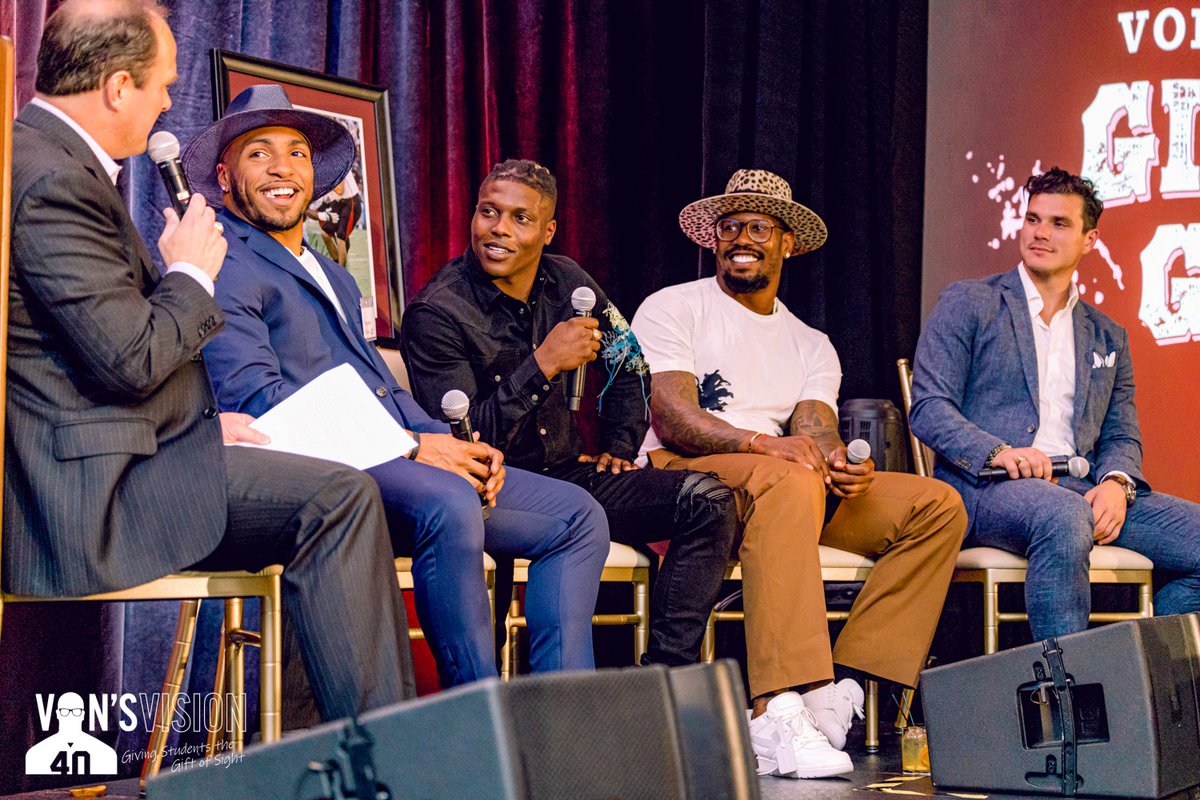prolanthropy's tweet photo. Tonight's the night! #VonMiller hosts his 3rd annual #GigemGala to raise funds for his #TAMU chapter of @VonsVision58 | If you're in the #CollegeStation area there are still a few tickets left! https://t.co/yQJ8XtjOoP You can also support #VonsVision from home w/ auction items. https://t.co/eUOD5oxMxw
