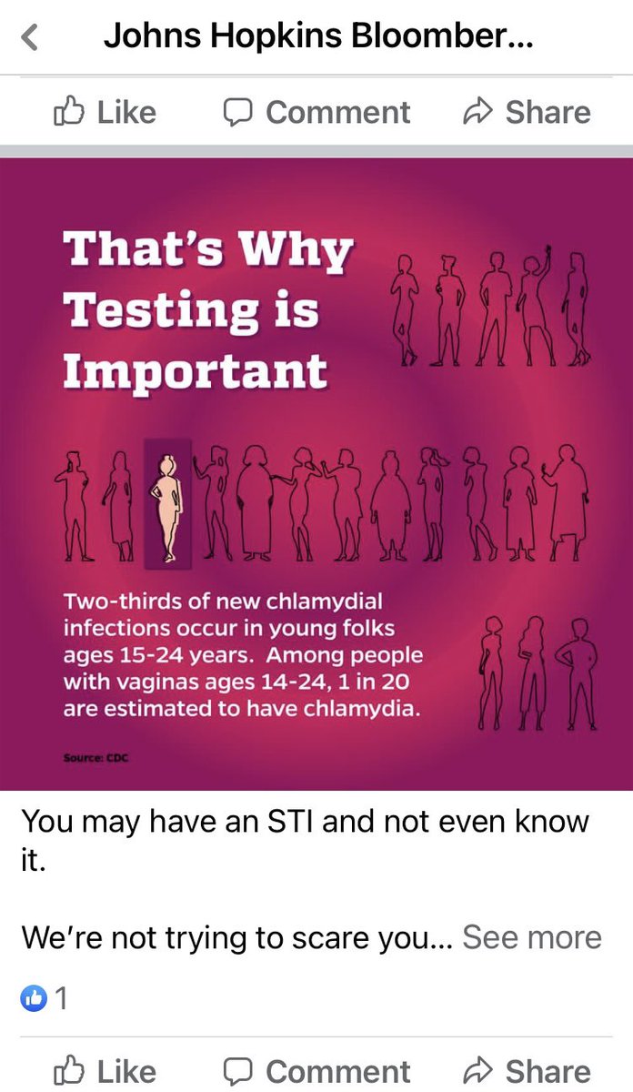 Perletear's tweet image. Men are called “men” but women are deemed “people with vaginas” or simply “vaginas”. Is this campaign a symptom of systemic misogyny in your School? Truly disgusting. 

@JohnsHopkinsSPH