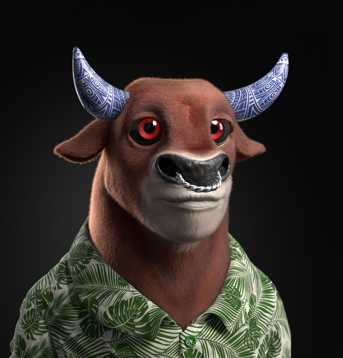 DigitalArtdeco's tweet photo. @Crypto_Bull_NFT @GalyArtist Check out this Bull #3201👍 https://t.co/UFZi8pd5eR