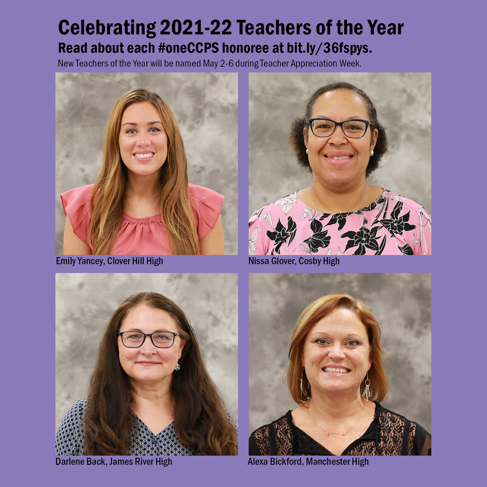 Chesterfield Schools on Twitter "We’re celebrating oneCCPS Teachers