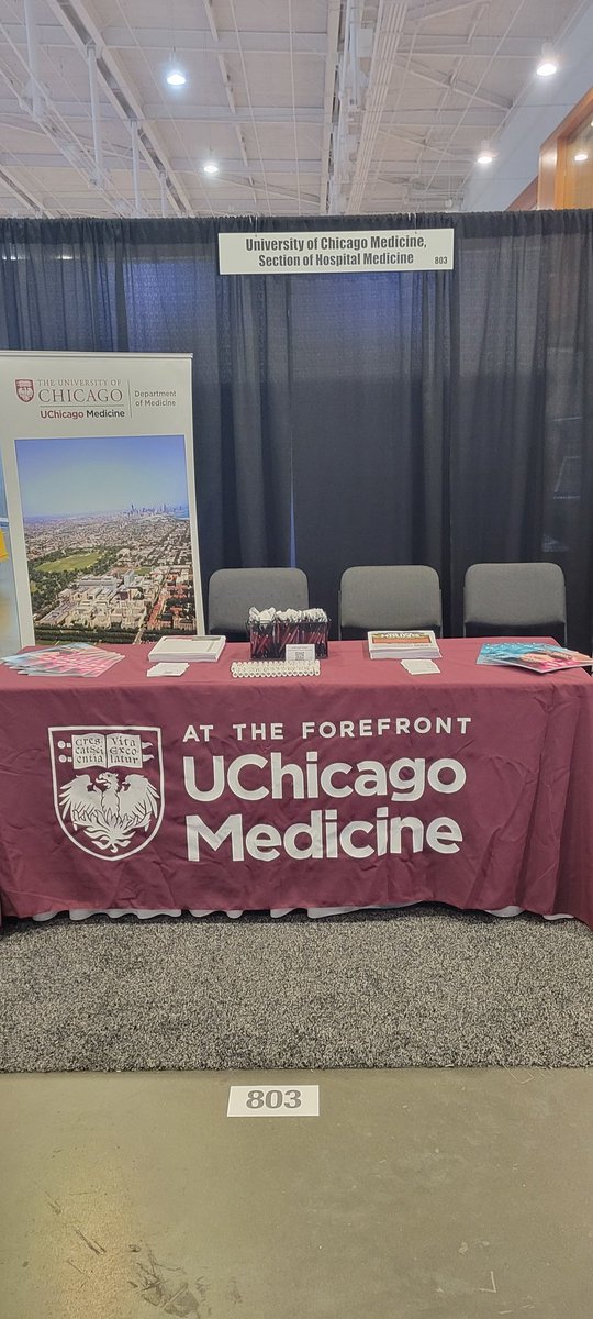 We're back! Visit us at booth 803 during the Dedicated Breaks in the Exhibit Hall this weekend. @SocietyHospMed #SHMConverge #HowWeHospitalist #HospitalistCareers