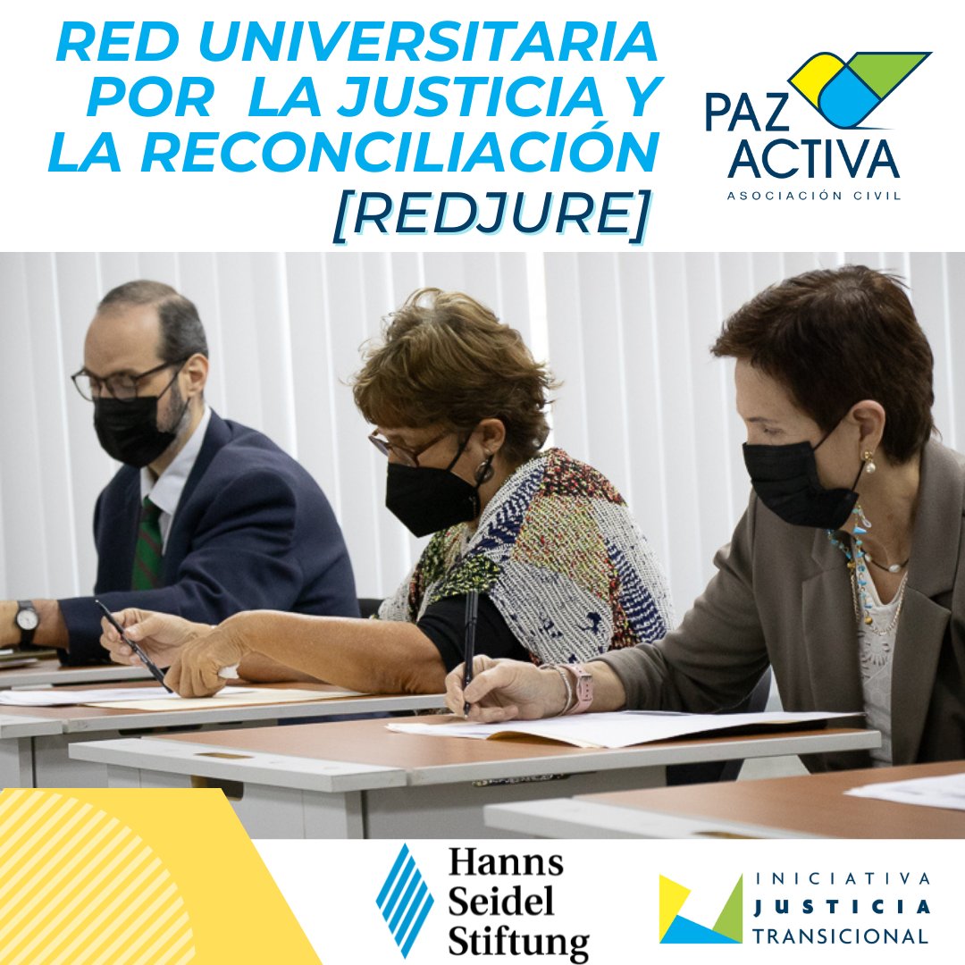 PazActiva's tweet photo. Red Universitaria para la Justicia y la Reconciliación.

El jueves 31 de marzo se realizó un evento con el objetivo de consolidar el propósito de la REDJURE, con la participación de autoridades universitarias, docentes y voceros estudiantiles

#08Abril #Justicia #Reconciliación https://t.co/dznqiRPBRU