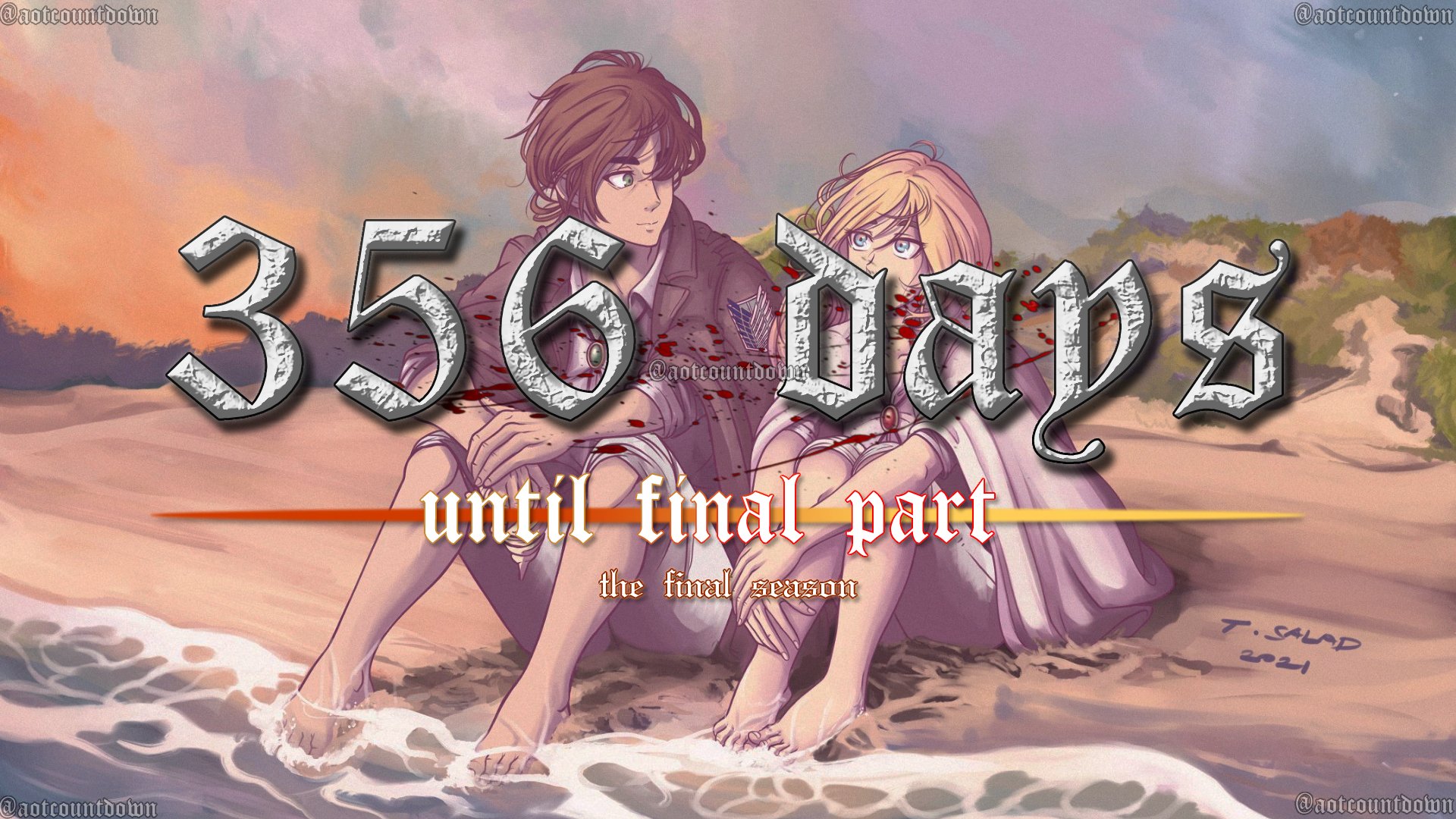 YourCountdown.To - Only 6 more days before Attack On Titan