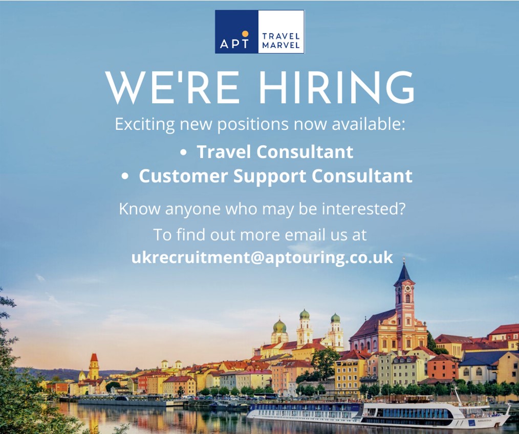 Paul_Melinis's tweet photo. WE ARE HIRING AGAIN @APTAgentClub 4 great opportunities to join our rapidly growing award-winning reservations &amp; customer support teams. Competitive salary, generous annual leave, great staff travel benefits and a hybrid working policy. #theAPTdifference #culture #fun #weareback https://t.co/SeXqP1ARva