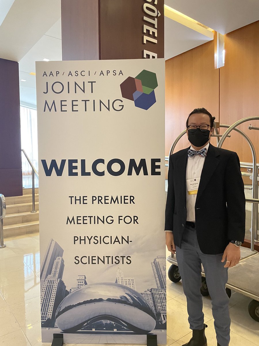 Excited to represent @UABMSTP and @UABSOM_APSA at the 2022 AAP/ASCI/APSA Joint Meeting this weekend!!