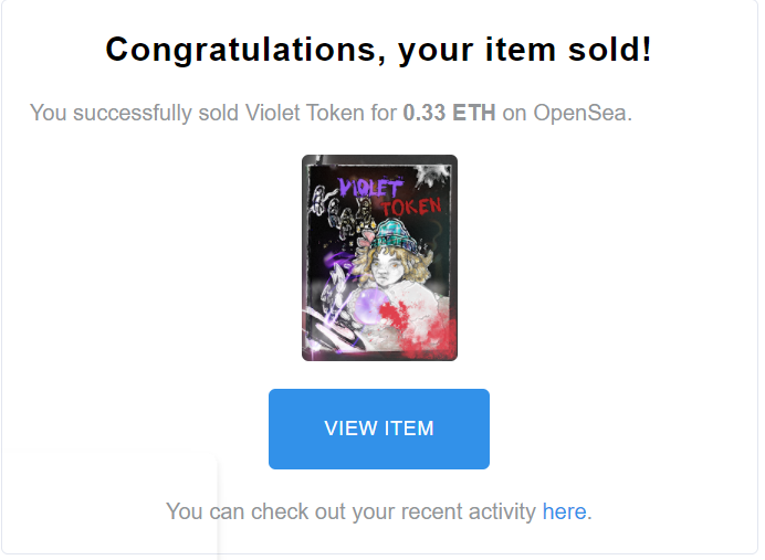 TheDFreshmaker's tweet photo. Massive moves on the market for my boy 
@jadynviolet! 

Bought this 2 days ago at .04E, sold it today to a new holder for .33E for an 8x flip! and my guy gets a 10% royalty to fill his bags!

Thanks @lilbitaday for supporting the project as well! https://t.co/VR1HKPQ056