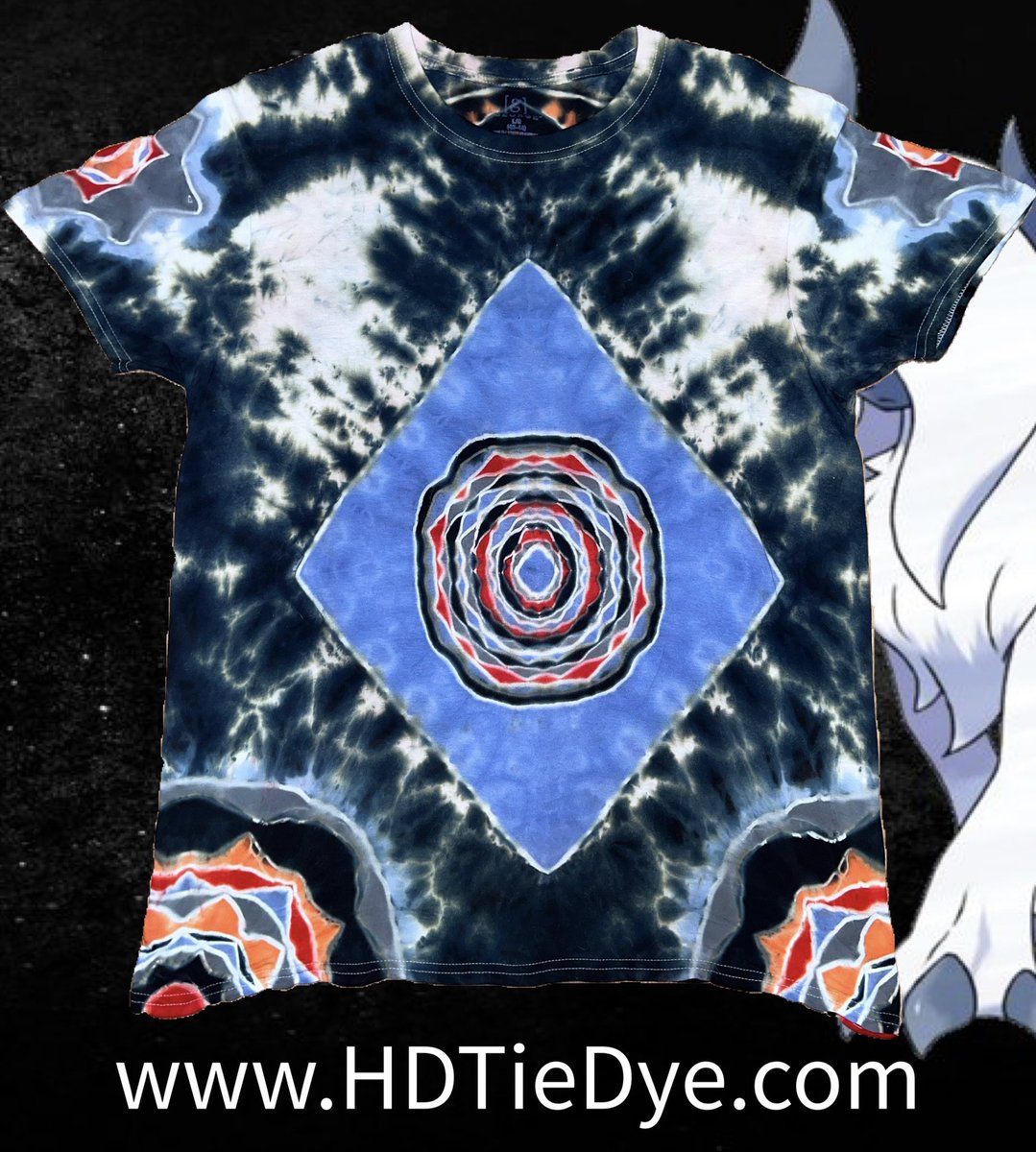 HDTieDye's tweet photo. S/o @Cr3sha for this awesome custom she did 🥺 https://t.co/9WOYIhC8Fb