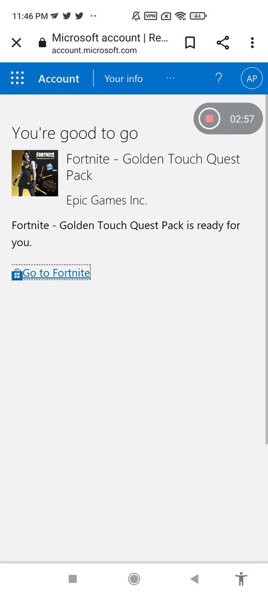 CarnageParallel's tweet image. TYSM @LoveFortnite777 for the legit Trade my dream pack letss gooo