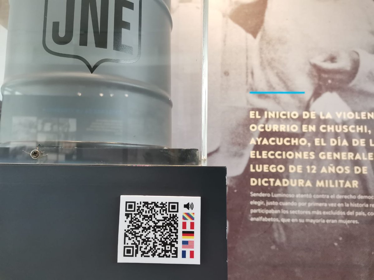 📸Presentación de las audioguías de la muestra permanente del LUM, en quechua, español, alemán, francés e inglés. 

🎶Con David Méndez Yépez y la agrupación “Los Cholos”.

❗Desde hoy 8 de abril, ven con tu celular y audífonos, y recorre el LUM en cinco idiomas.