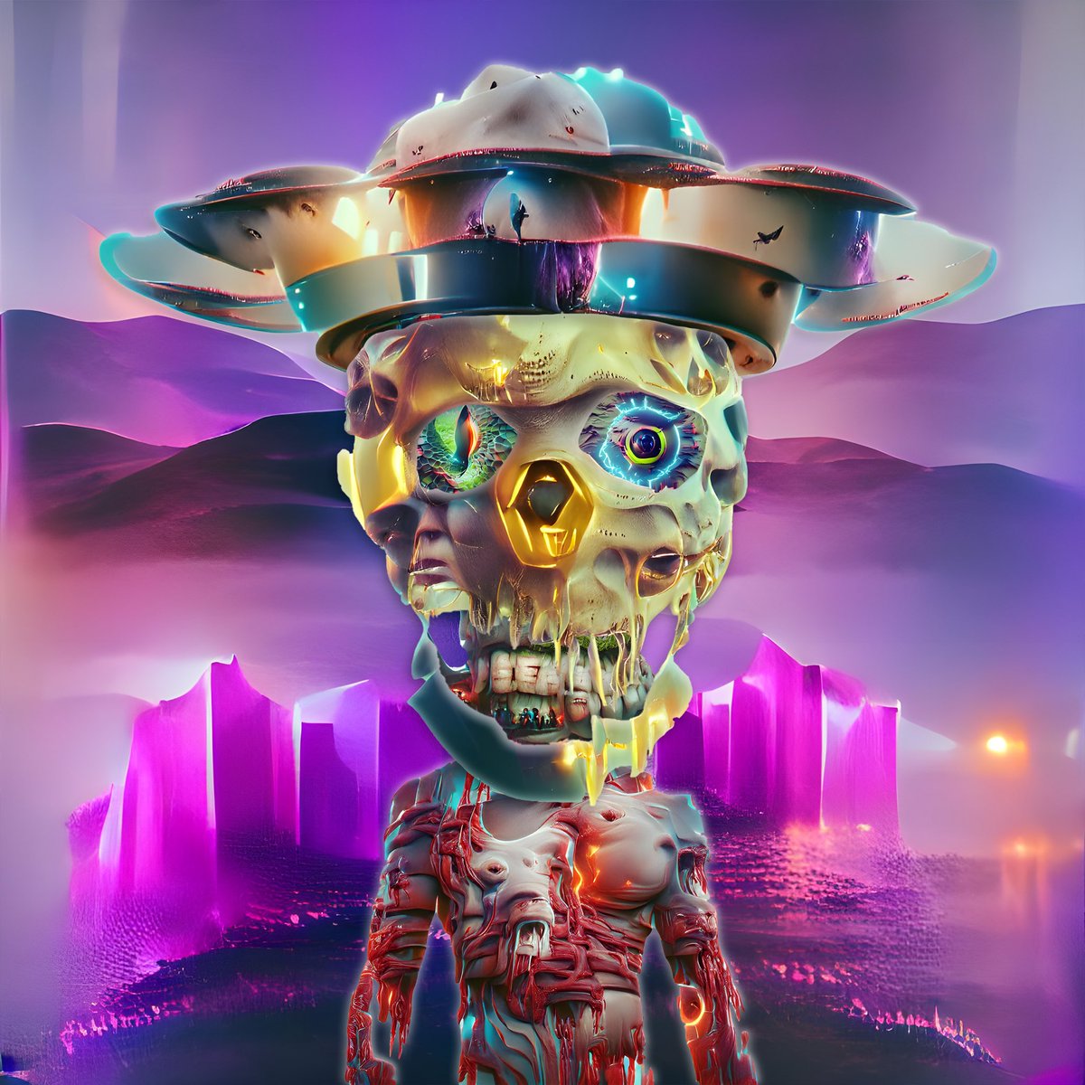 AiboiMeta's tweet photo. FIRST SNEAKPEAK of our generative 💀💀💀💀💀💀💀💀💀💀💀💀💀💀

📣📣 GIVEAWAY 📣📣

We celebrate with 15 WL spots 🔥

- FOLLOW 🏴‍☠️
- RETWEET 🧟‍♂️
- TAG 3 Friends 💀

@opensea 
#NFTGiveaways #nftdrop #nfts #contemporaryart #popart #artgallery #opensea #digitalart #BAYC #HAPEBEAST https://t.co/6ChFUZ5ZGi