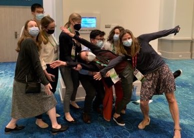 MBensson's tweet photo. No such thing as ‘too much fun’ at #SGIM22 right?? @WCMGIM @WCM_MedChiefs @drkerrymeltzer @drkararyan @MKorMD @XWang90 @RayOfZoushine @mdmphbat123 https://t.co/OW9TI9CDET