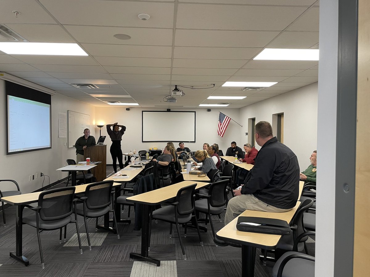 MarylandIMT's tweet photo. Day 5 - Capstone exercise during the EOC Support Academy.  Half of the class was a local EOC, the other half represented the state EOC.  Thank you Carroll County for providing the space at their Public Safety training facility. https://t.co/CtsvdM9o9J