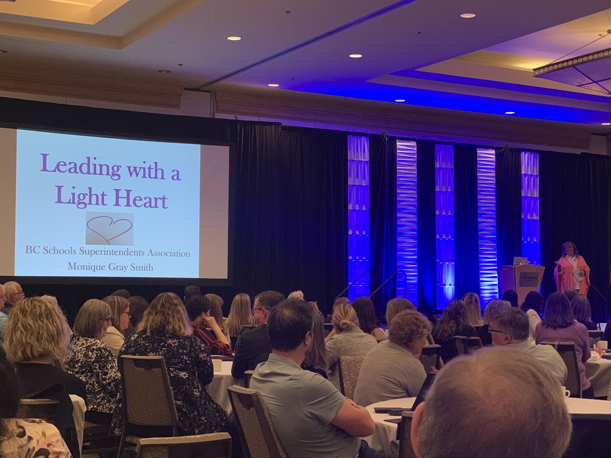 Pleasure to listen to <a href="/ltldrum/">Monique Gray Smith</a> help us lead with a light heart and have <a href="/LenardonCheryl/">Cheryl Lenardon</a> thank her on behalf of <a href="/BCSups/">BCSSA</a>! Looking forward to <a href="/ltldrum/">Monique Gray Smith</a> joining <a href="/SD27_CC/">School District No. 27</a> in September! <a href="/GrantGustafso14/">Grant Gustafson</a>