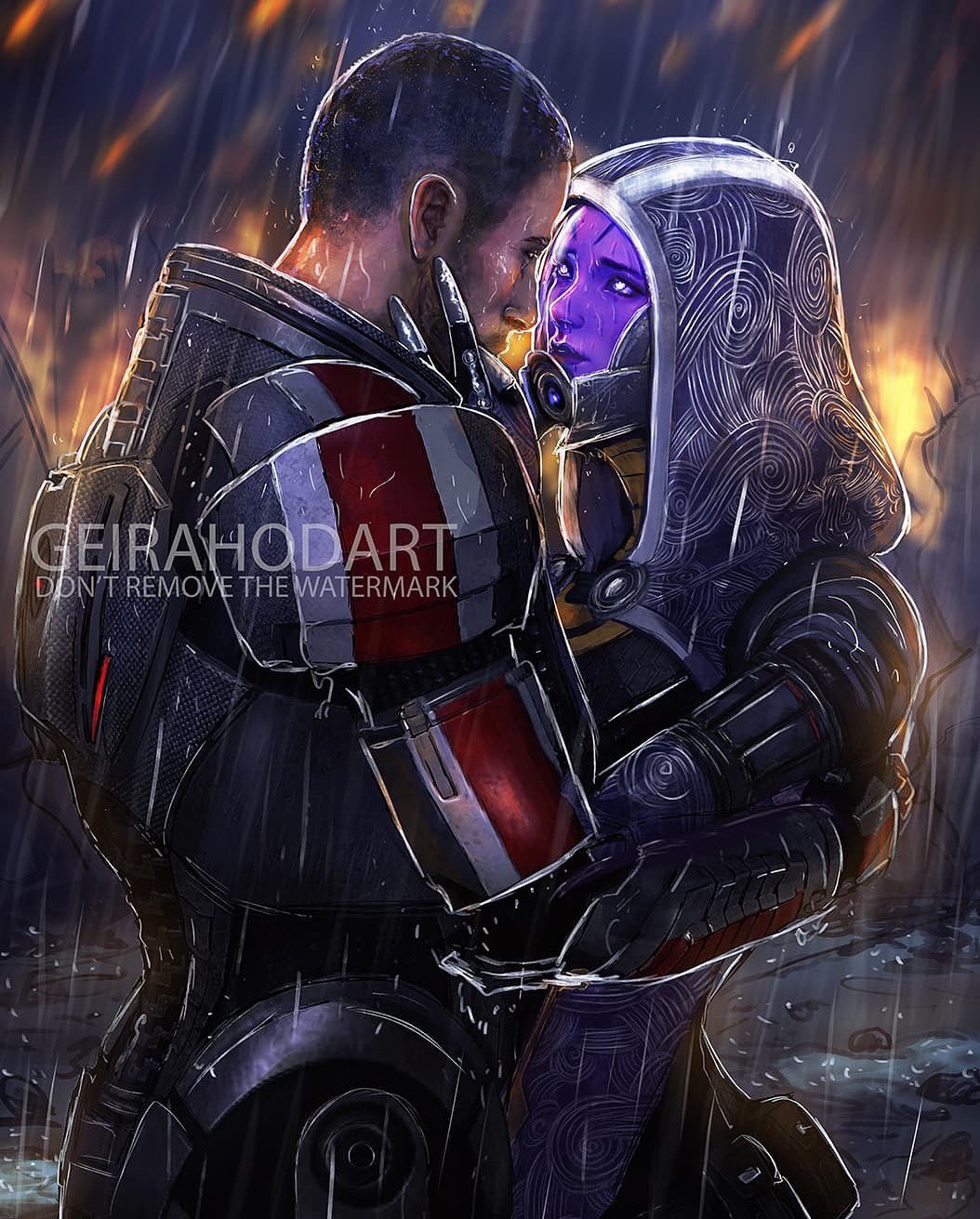 Tali And Shepard