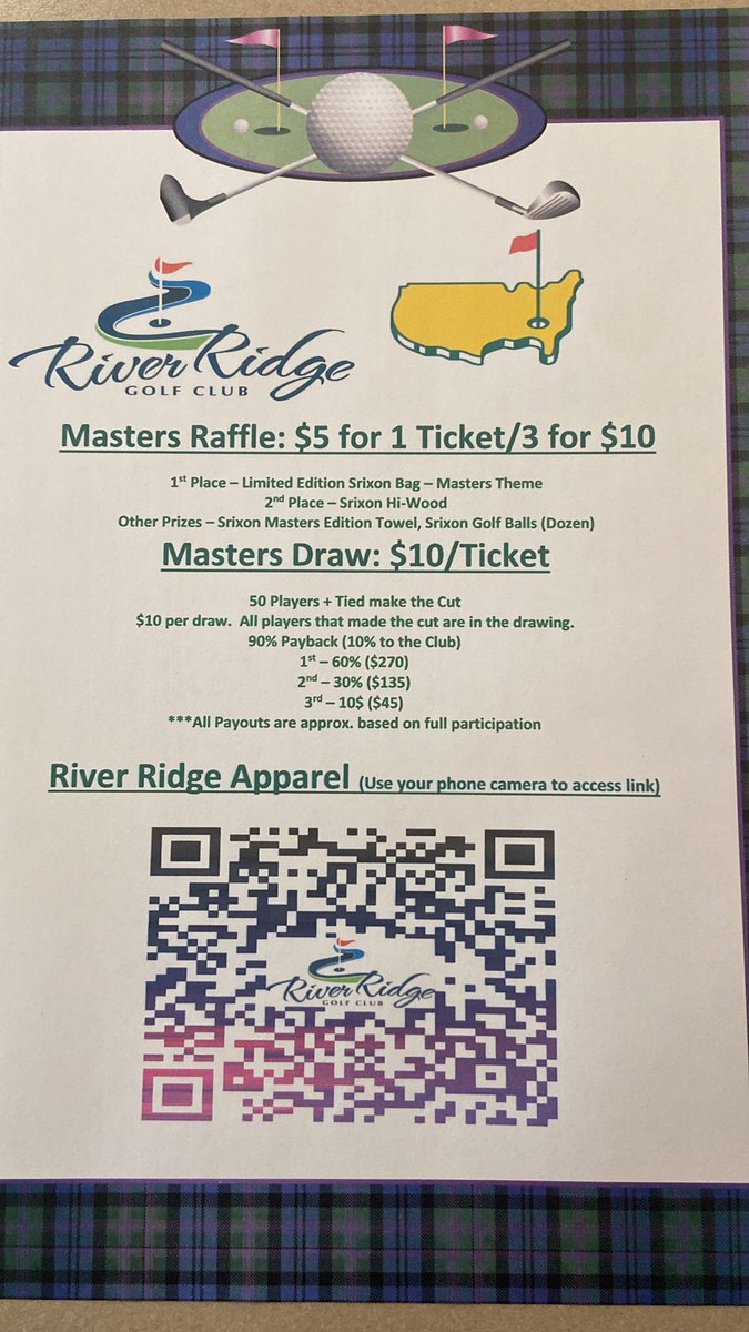 Garretson River Ridge Golf Club (@sdriverridgegc) on Twitter photo Spring Kickoff tonight staring at 5:30pm. Maybe the weather will begin cooperating.  Appetizers, drink specials, Masters Raffle and live music from several area musicians. See you at #RiverRidge Spring Kickoff tonight staring at 5:30pm. Maybe the weather will begin cooperating.  Appetizers, drink specials, Masters Raffle and live music from several area musicians. See you at #RiverRidge